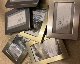 Mini silver frames