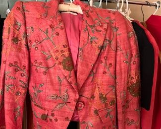 This is a Leddys Jacket. Retail $450. Must see to appreciate stitching.