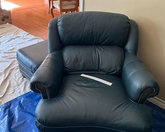 This chair and ottoman sells for $2500. Starting price $1000. Gorgeous color.