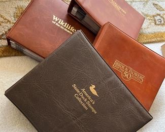 Books of FDC stamps and lots of other foreign and US stamps. Priced to sell!!