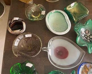 Gorgeous vintage Murano glass pieces