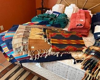 SW rugs, table runners 100% wool