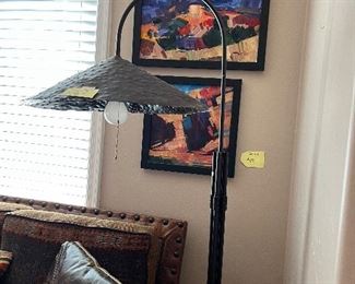 Hammered Nail floor lamp