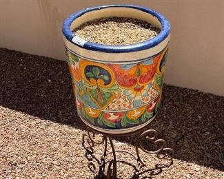 Planter with stand