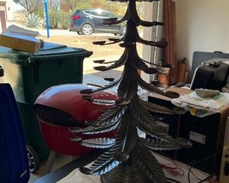Christmas tree metal