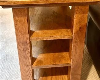 Solid Wood End Table 15” x 20” x 27”h 
$45