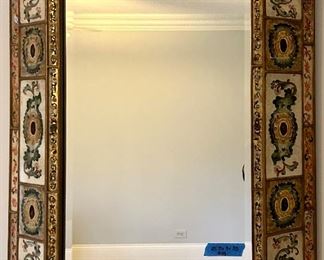 26s x 33h Decorative Beveled Mirror $45