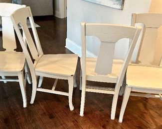 Gray Country Rustic Solid Wood Chairs
Set of 4 $95