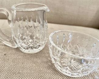 Waterford Lismore Cream & Sugar Set $25