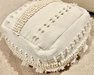 22” Sq x 10”h pillow Footrest$18