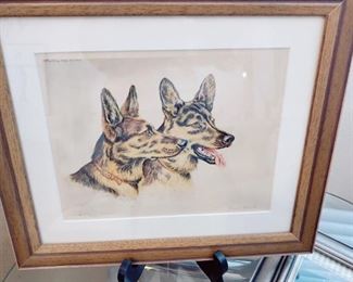 ORIGINAL ETCHING  by PAUL WOOD (1897-1964)