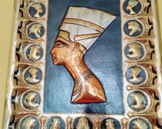 EGYPTIAN COPPER WALL HANGING