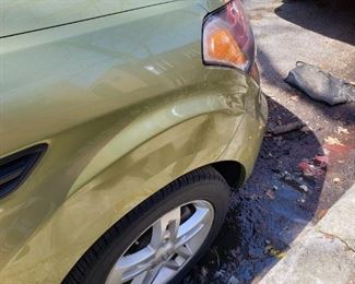 2010 Kia Soul, Alien Green color