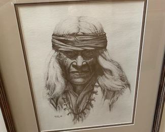 Fred Lucas (1946-2011) untitled lithograph