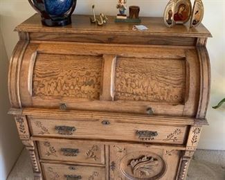 Victorian rolltop desk