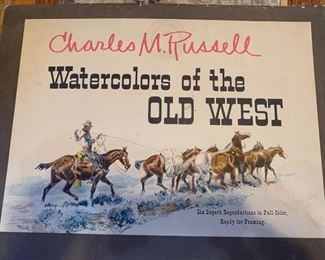 Charles M. Russell 'Watercolors of the Old West'