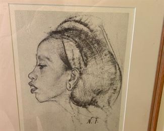 Nicolai Fechin lithograph