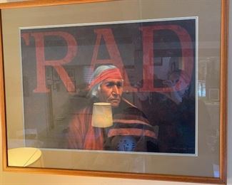 Frank Howell lithograph