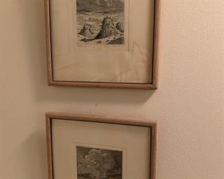 Lyman Byxbe etchings