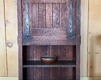 Gustav Stickley Writing Desk #518 in situ. 