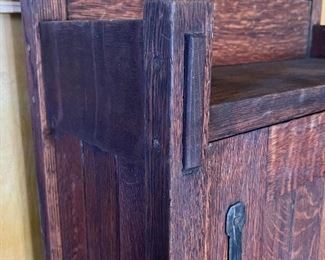 Gustav Stickley Writing Desk #518 Detail