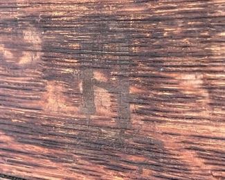 Gustav Stickley Writing Desk #518- Nice Big Mark