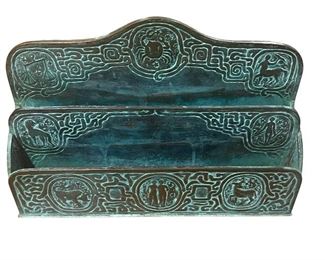 Tiffany Studios Zodiac Letter Rack