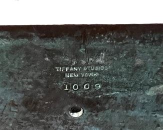 Tiffany Studios Zodiac Letter Rack- Mark.