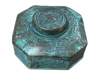 Tiffany Studios Zodiac Inkwell