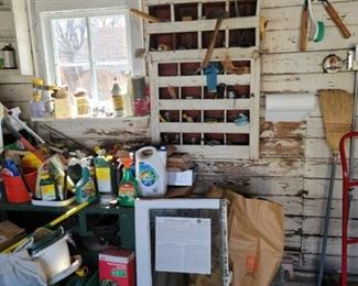 Assorted Tools and Garage Items