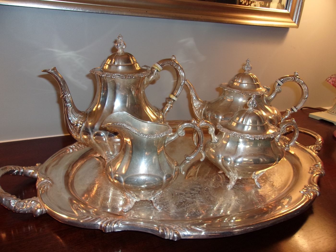 Sterling Reed and Barton tea/coffee