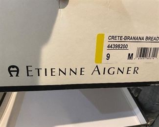 Etienne Aigner Brown Boots (Size 9)