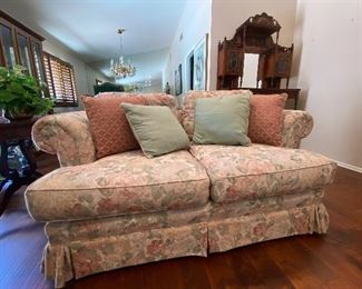 Floral Loveseat
