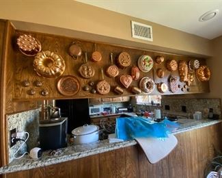 Vintage Copper Molds