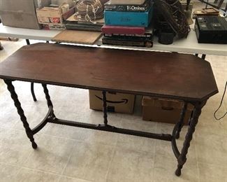 Antique sofa/wall table