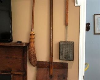 Some of the many primitive farming/gardening utensils