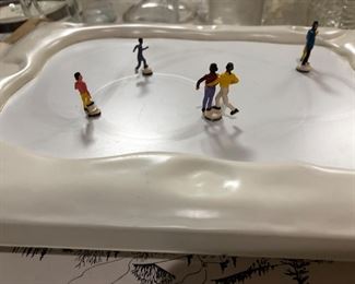 Rusk - ice skating with skaters and accessories 