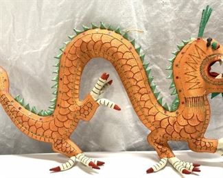Collectible Chinese Ceremony Dragon Wall Hanging
