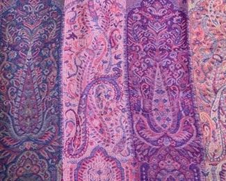 Paisley Luxury Shawl With Tassels, Italy
