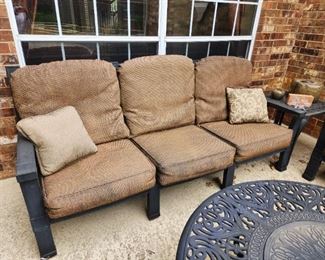Outdoor furniture couch