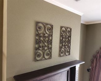Metal wall hangings