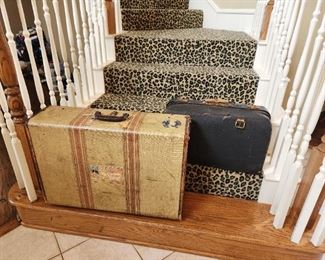 Vintage Luggage suitcases
