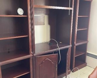 One Bookshelf/Tv credenza