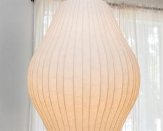 Exquisite MCM G. Nelson light fixture (20”l):  $280.00
