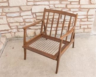 MCM (stamped Itay) lounge chair:  $380.00