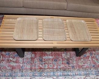 Cambro (13" x 10") Retro Fiber Glass Serving Trays.  Set of 3:  $36.00