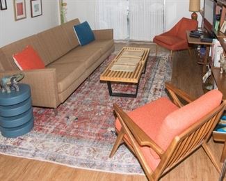 Welcome!  Step on down to the fine living room!