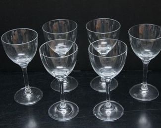 Rona Crystal stems 6" tall:  $12.00 ea.