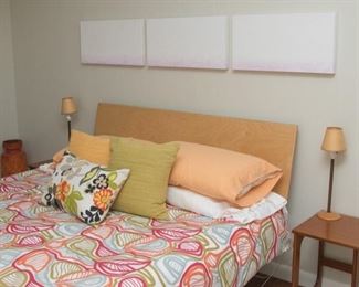 Oil on canvas Wall Decor.  'Peaceful moments' (12"l x 24"w):  $110.00