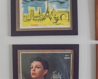 Framed Judy Garland 'Capital Records':  $40.00